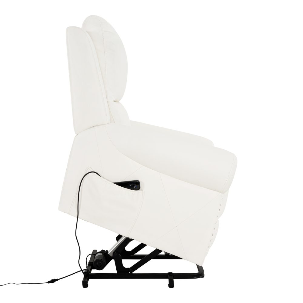 Naomi Home Tatiana Luxury Studded Electric Lift Recliner Chair - 26