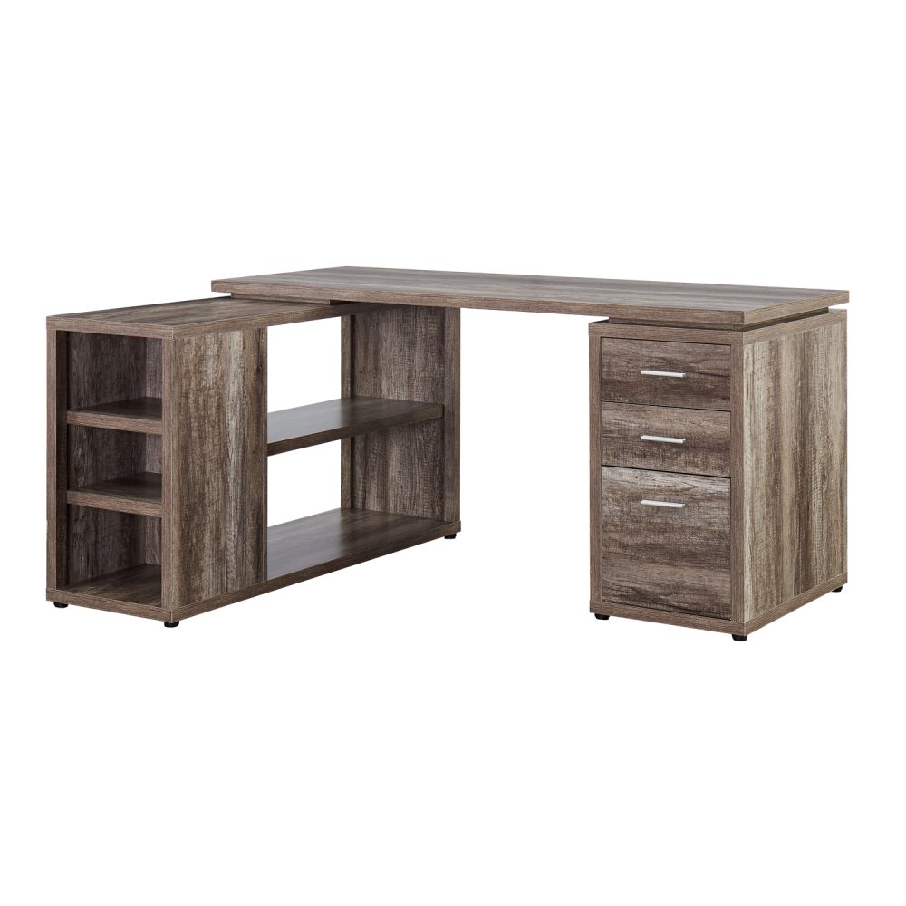 Ariel Executive L-Shaped Desk by Naomi Home - 11
