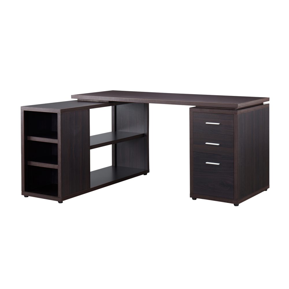 Ariel Executive L-Shaped Desk by Naomi Home - 6