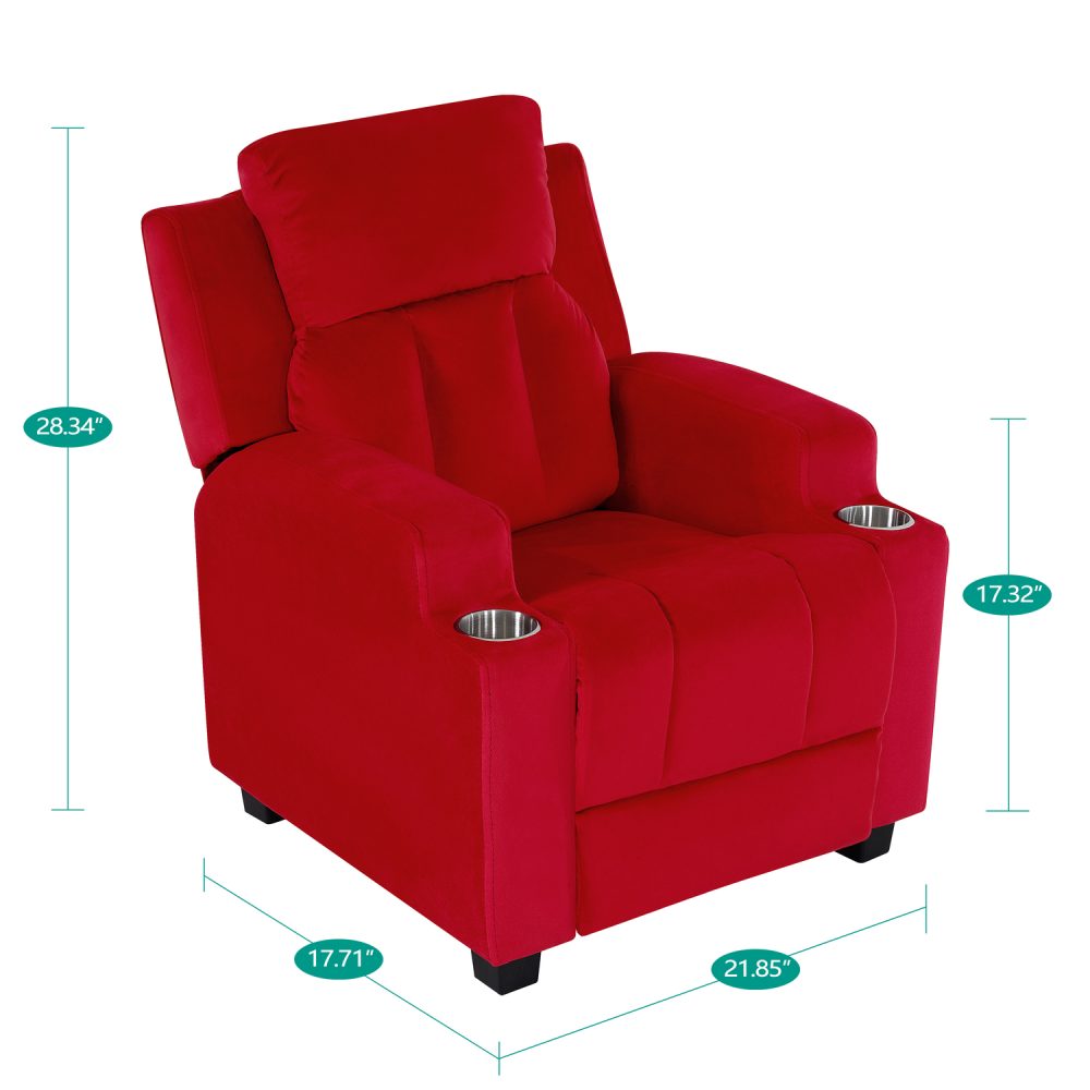 Sally Deluxe Kids Recliner by Naomi Home - 9