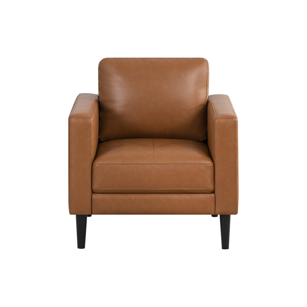 Naomi Home Velonie Air Leather Couch Upholstered Single Sofa Chair for Living Room - 2