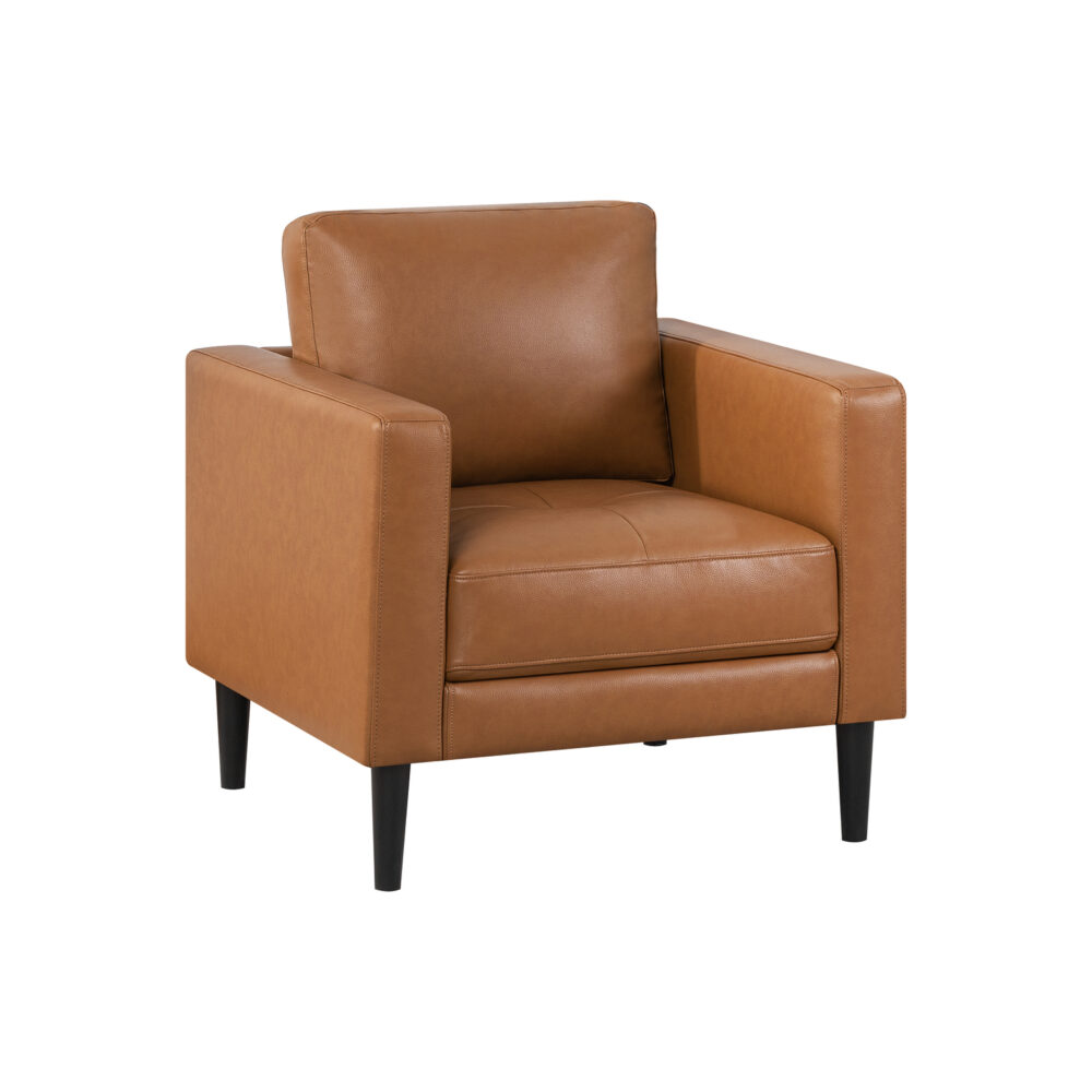 Naomi Home Velonie Air Leather Couch Upholstered Single Sofa Chair for Living Room - 3