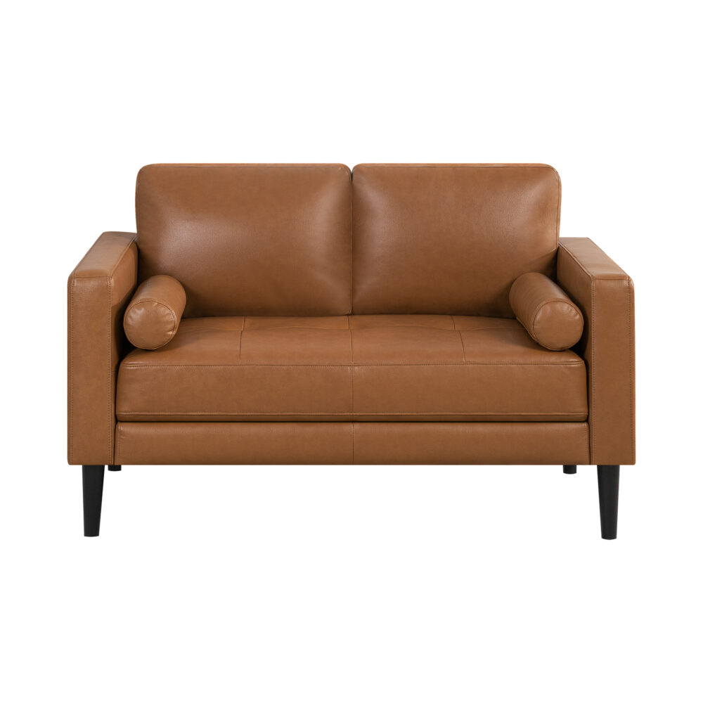 Naomi Home Velonie Air Leather Couch Upholstered Single Sofa Chair for Living Room - 11