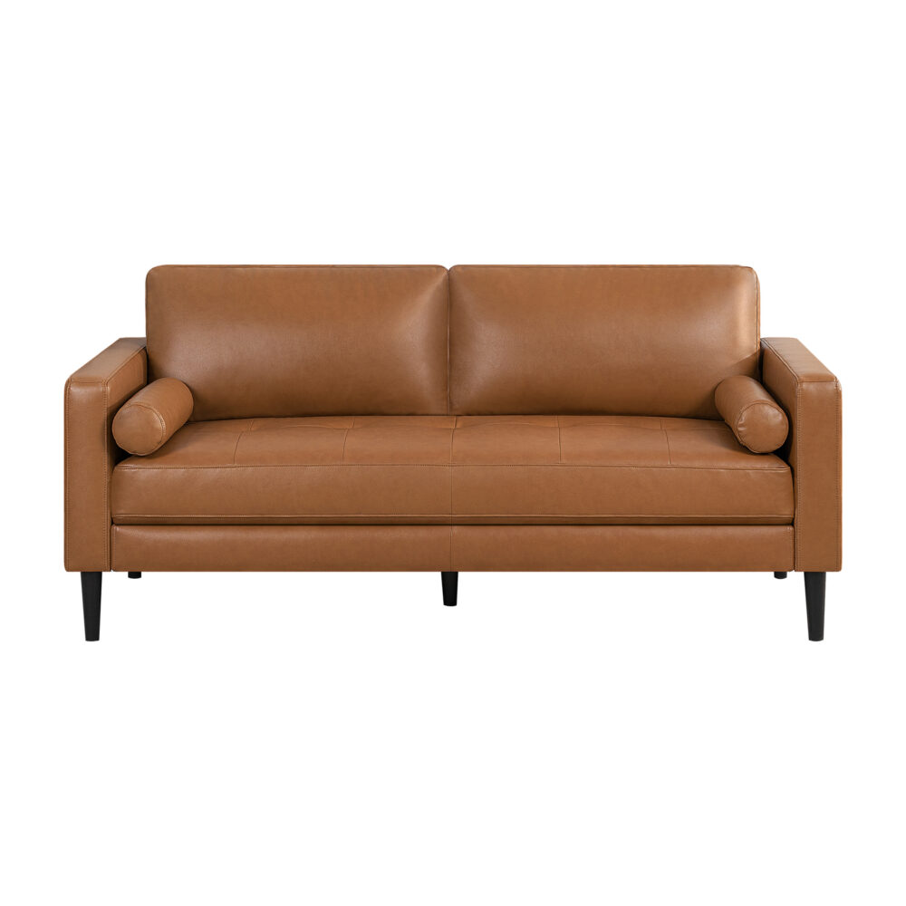 Naomi Home Velonie Air Leather Couch Upholstered Single Sofa Chair for Living Room - 20