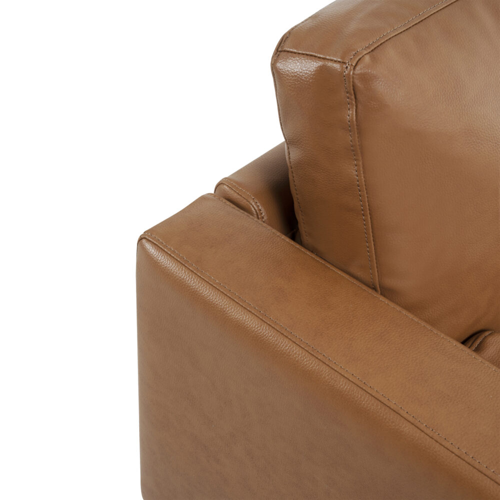 Naomi Home Velonie Air Leather Couch Upholstered Single Sofa Chair for Living Room - 24