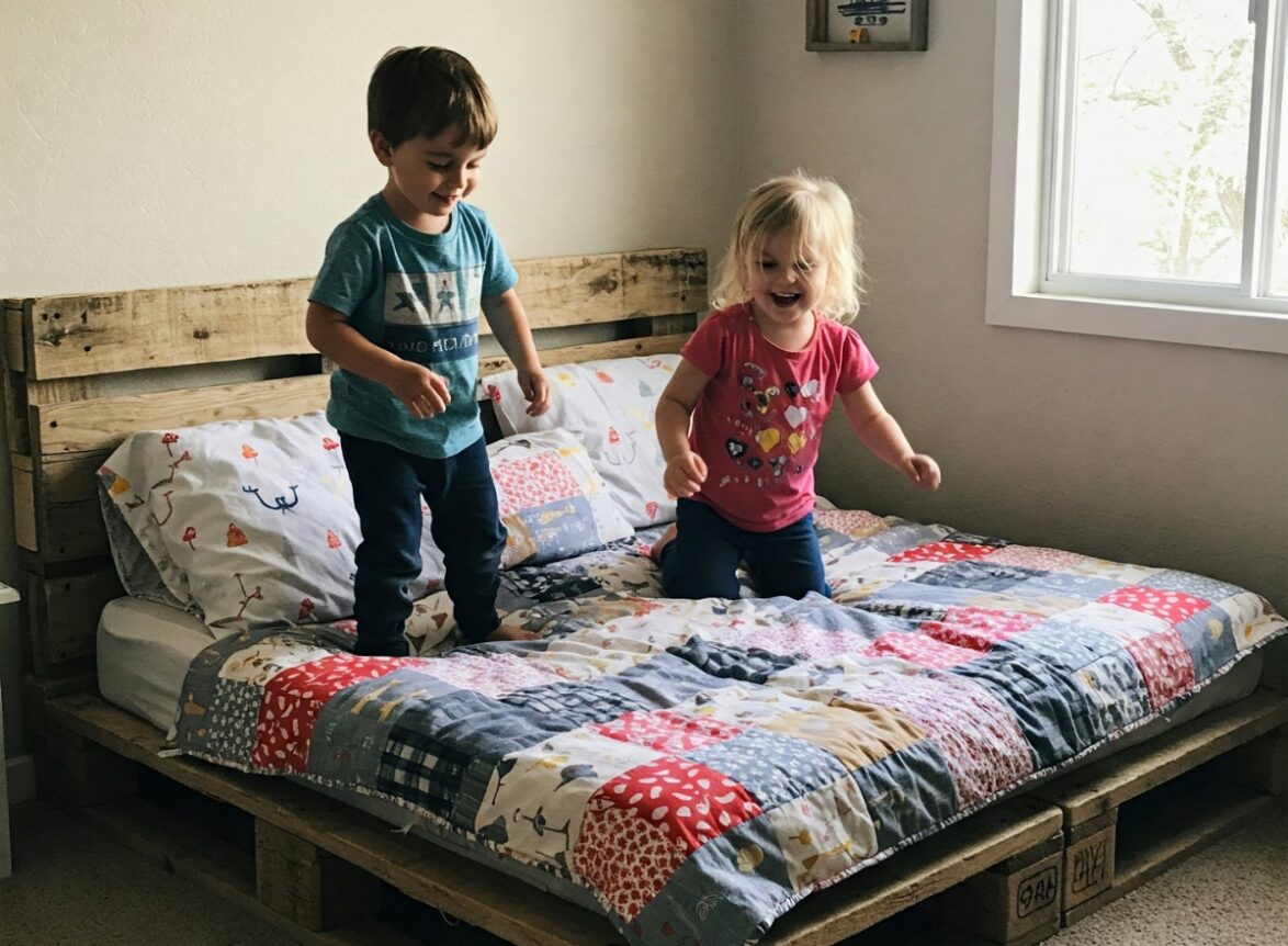 kids diy bed