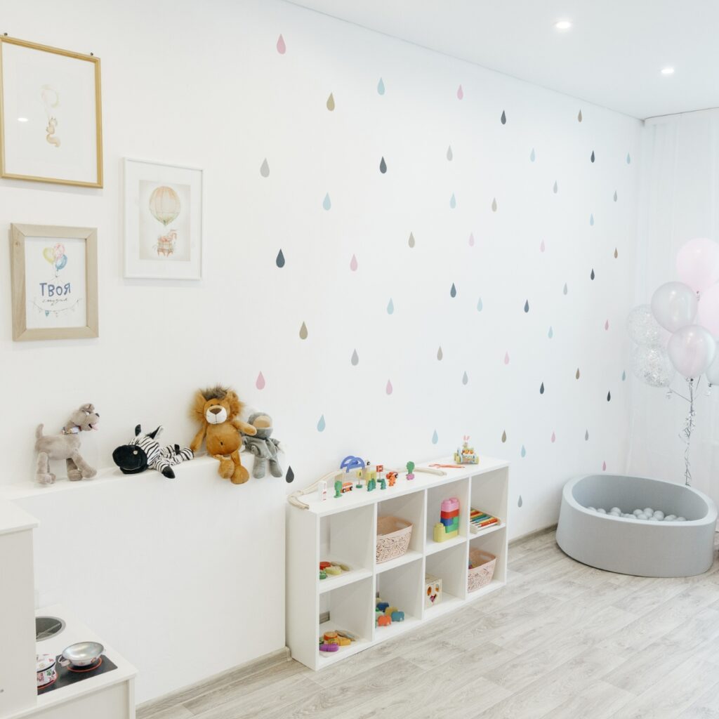 baby themed nursery decor