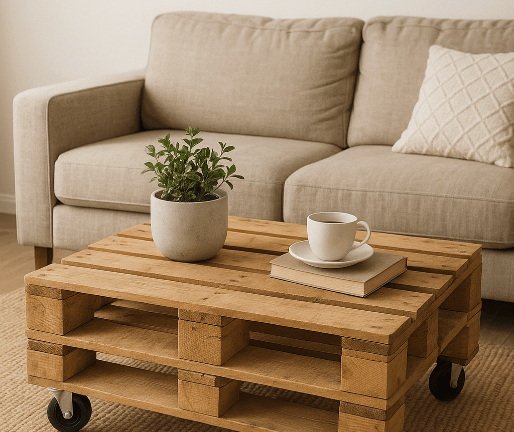diy pallet coffee table