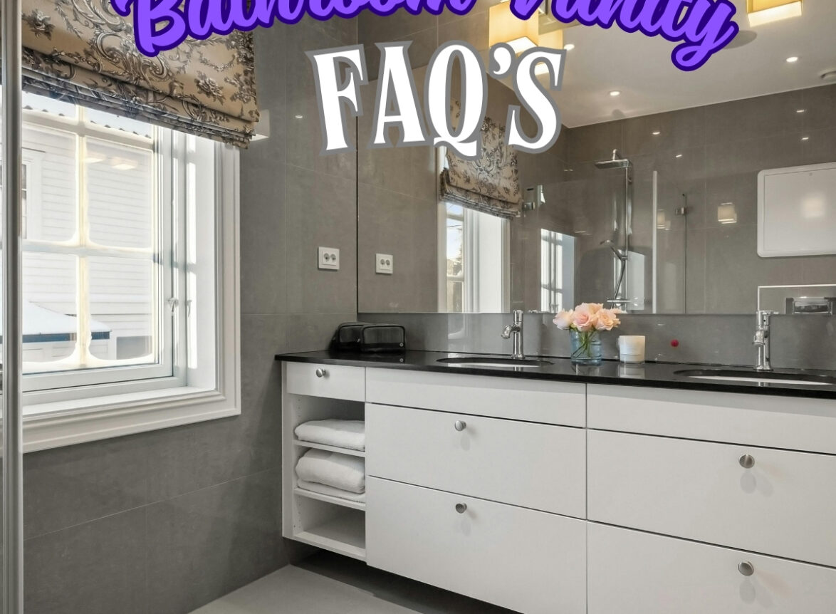 bathroom vanity faqs