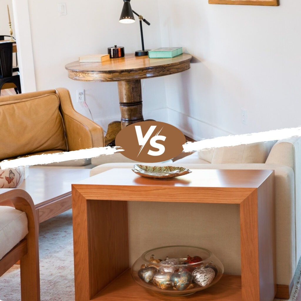 Round vs. Square: What Side Table Shape Works Best in a Living Room?